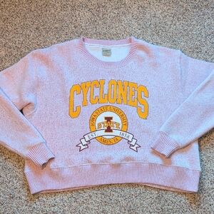 Pink ISU Cyclones Women's Sweater